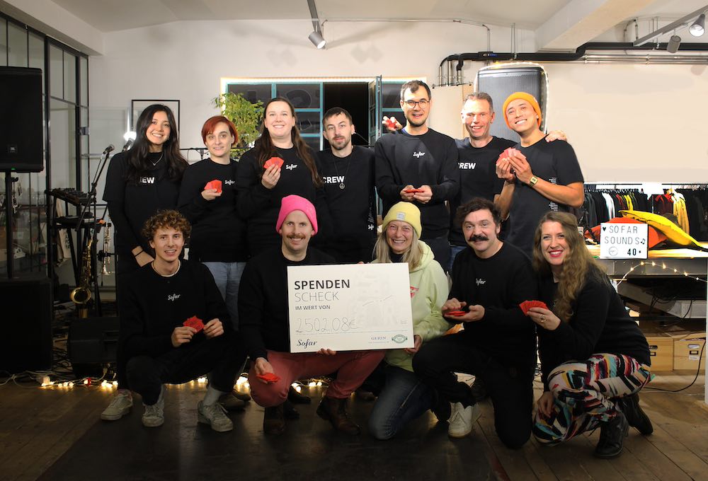 Sofar Sounds Linz spendet 5.100€ an soziale Projekte in Linz